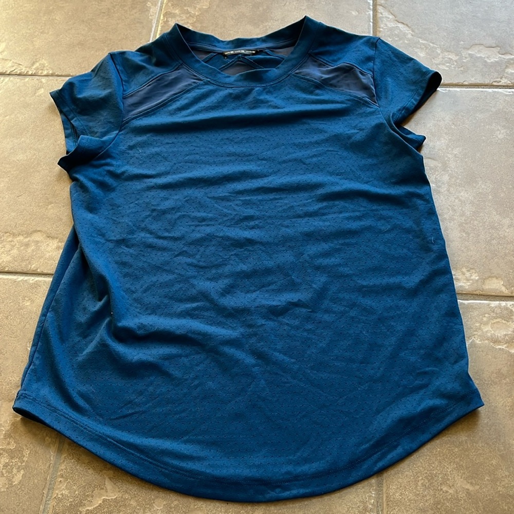 Women's Short Sleeve Blue Tee
